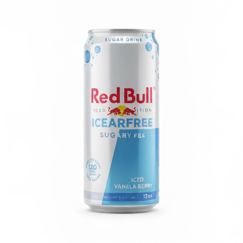 Red Bull Iced Edition Sugarfree (Iced Vanilla Berry) 12oz