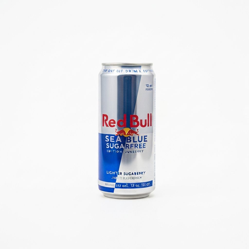 Red Bull Sea Blue Edition Sugarfree (Juneberry) 12oz